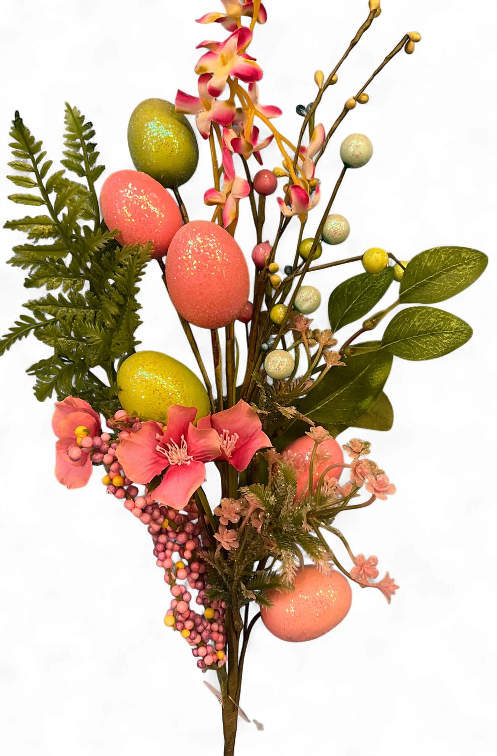 Egg Spray with flowers