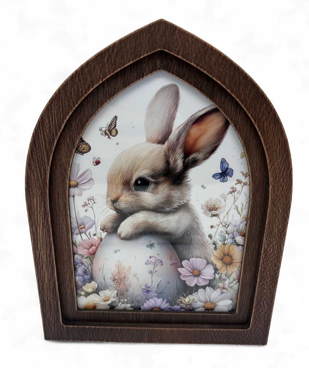 Bunny arch framed
