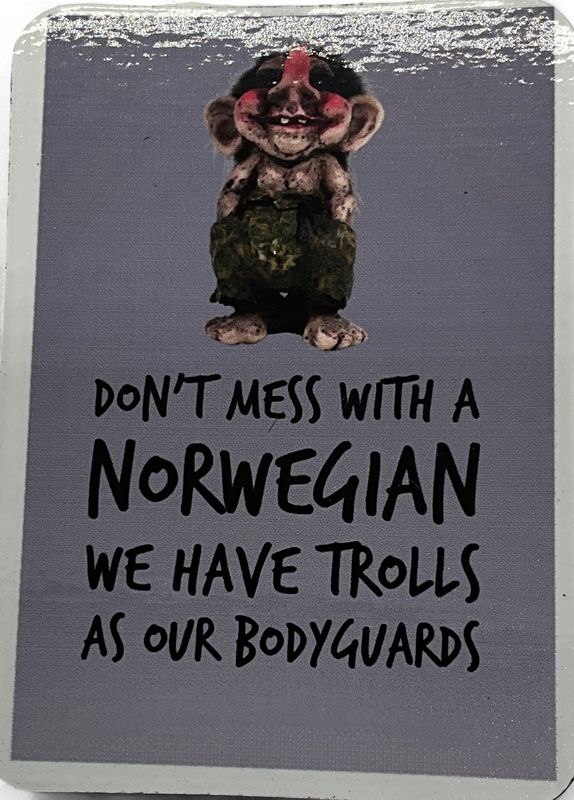 Norwegian have trolls magnets