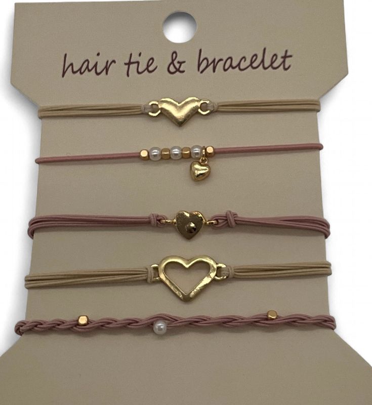 Hair ties &amp; Bracelets