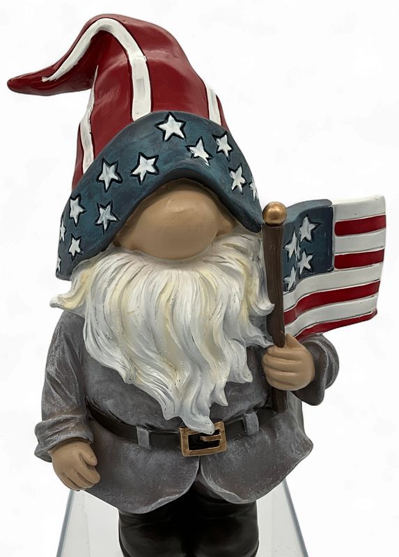 Gnome Patriotic  Flag
