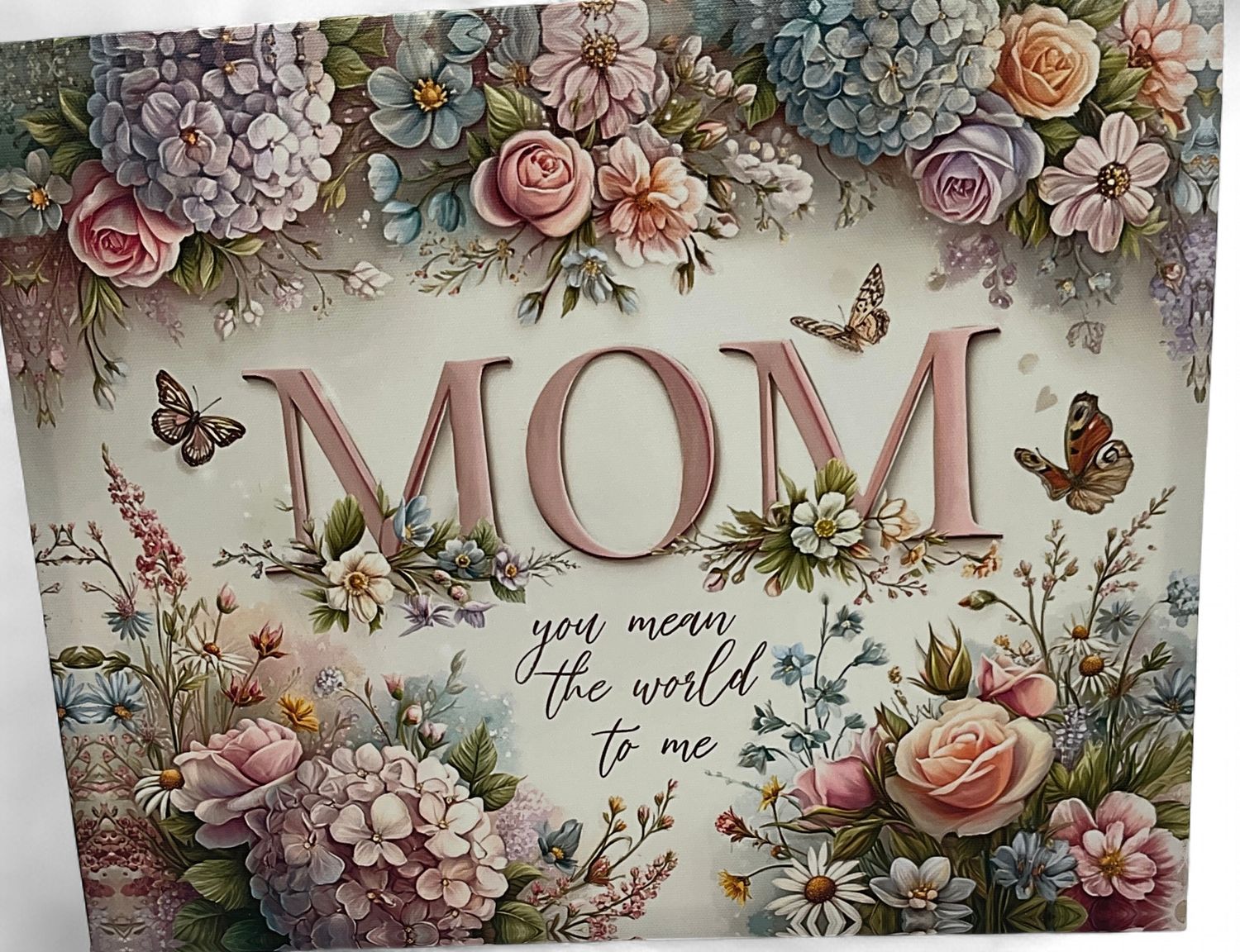 Mother's Floral Canvas