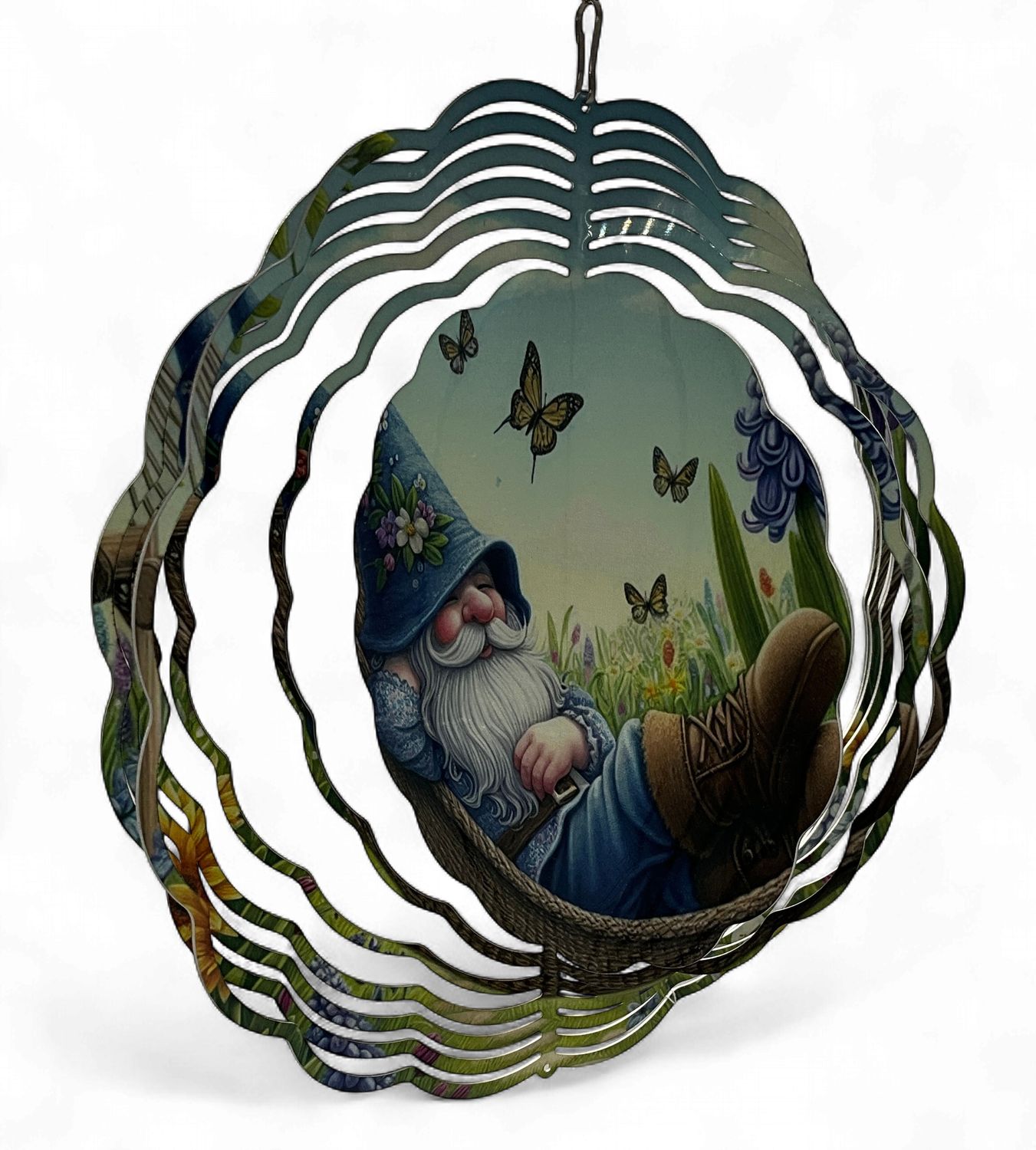 Gnome Sleeping Wind  Spinner