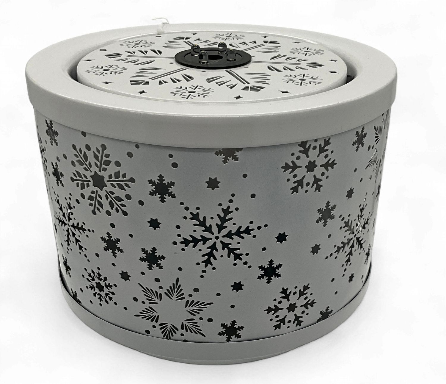 Snowflake Led Metal Fountain
