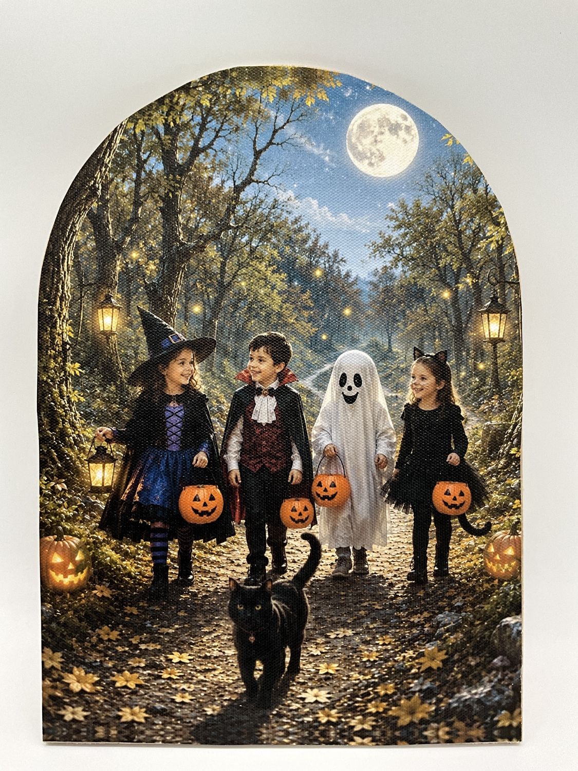 Halloween Trick or Treating Kids Arch