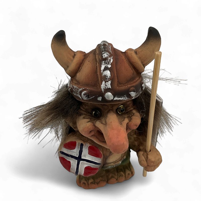 Troll with shield &amp; stick