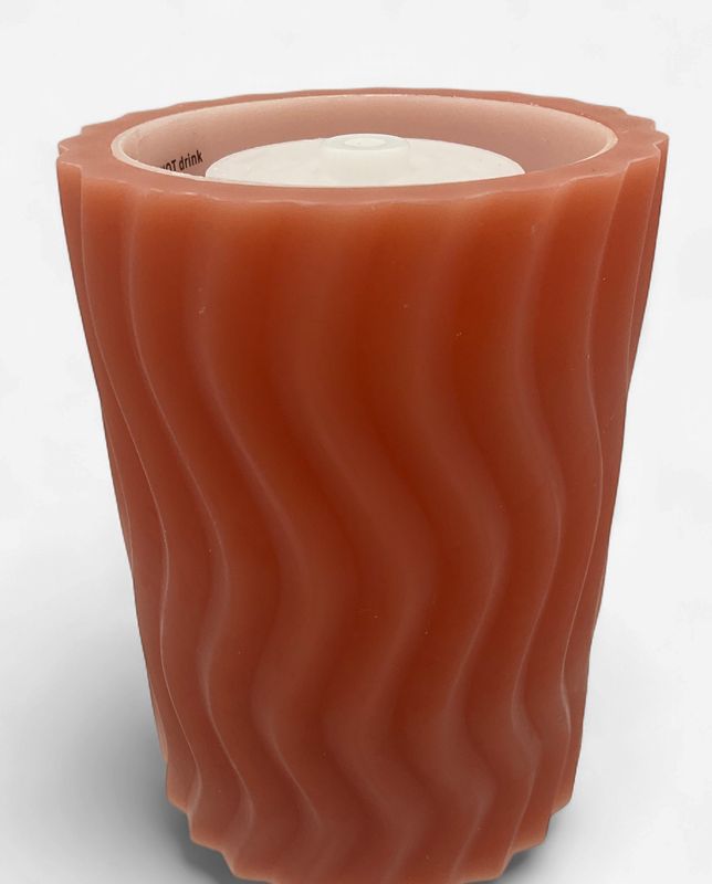 Wavy Autumn Fountain Candle