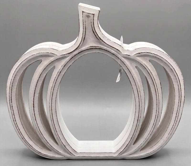 Pumpkin Wood Decor Candle holder