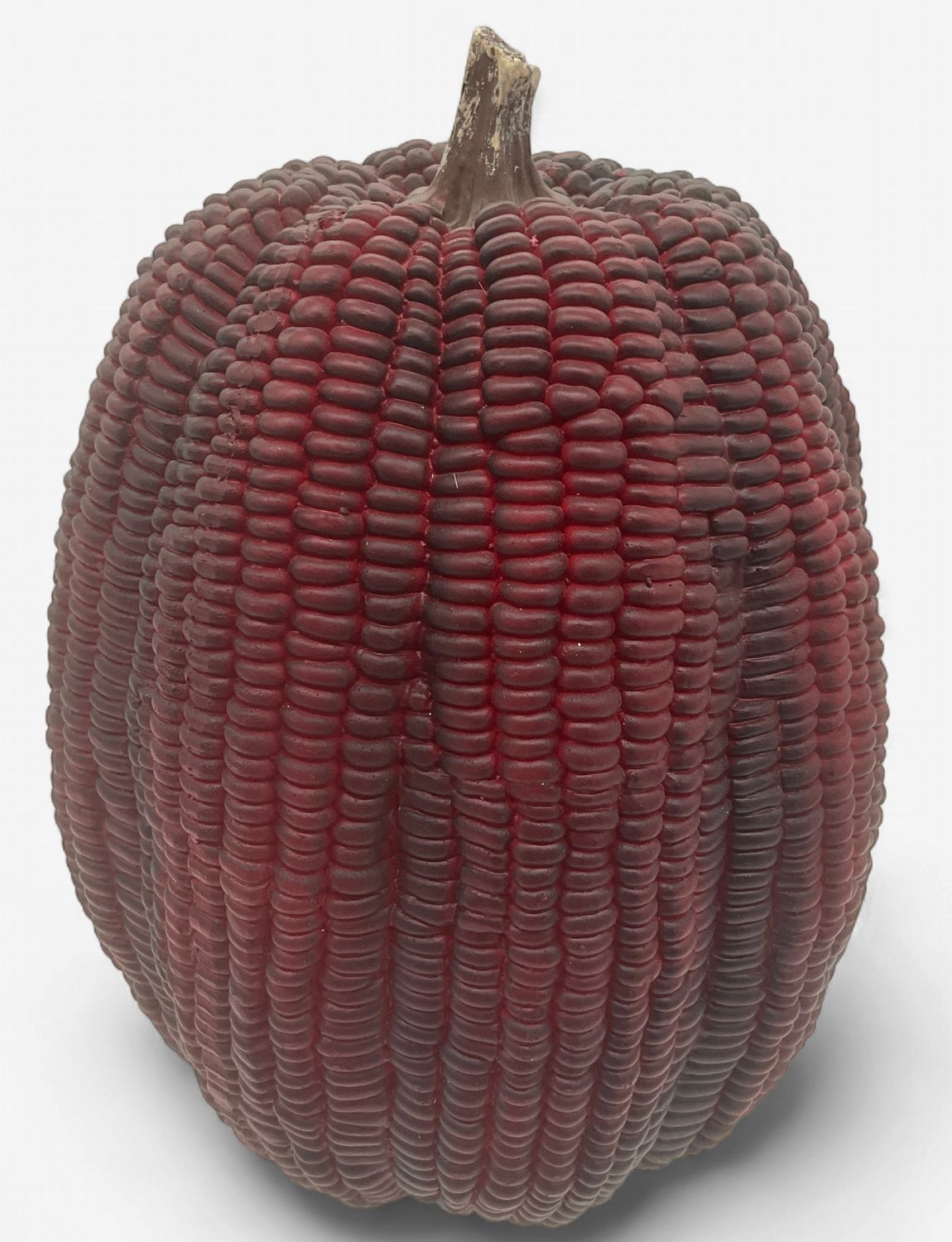 Burgundy Indian Corn large Pumpkin