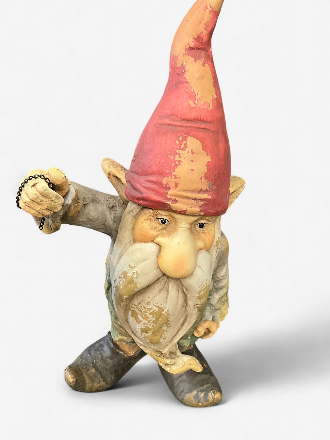 Gnome vintage with lantern