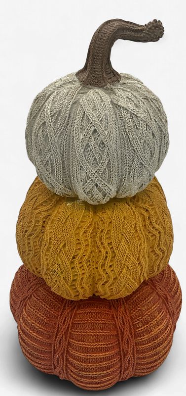 Pumpkin Stack Affect knitted