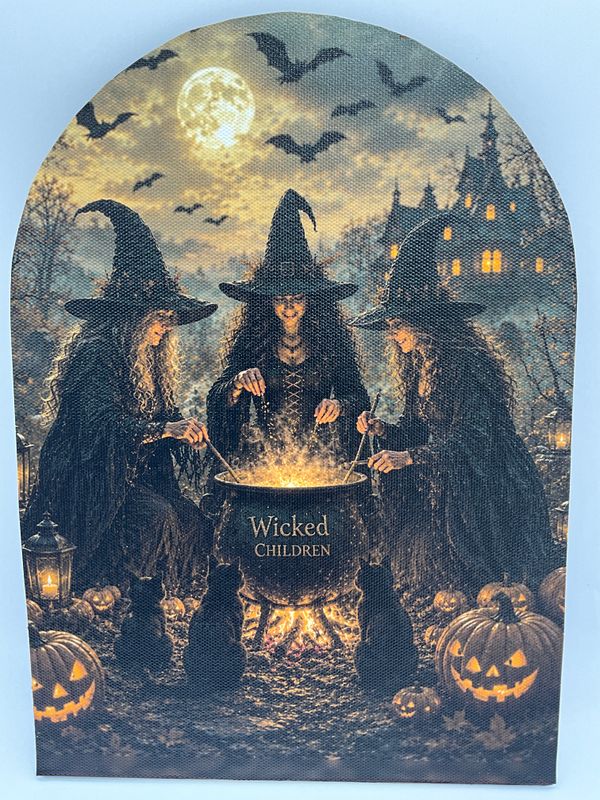 Witch Scene Arch Canvas