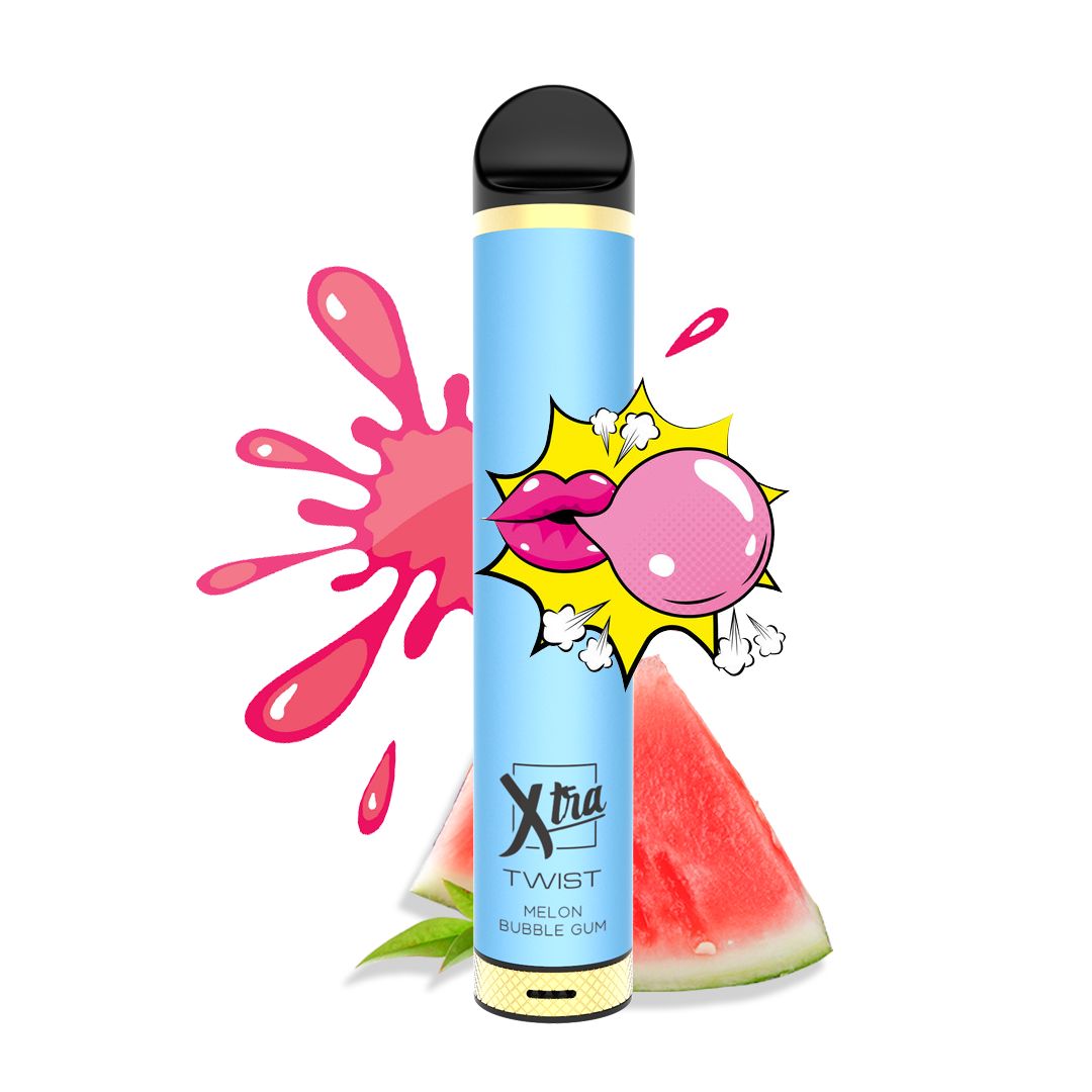 XTRA Twist Melon Bubble Gum