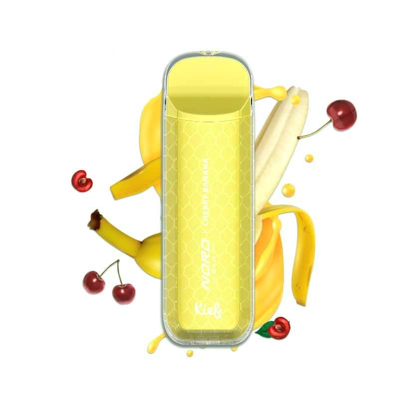 KIEF NORD BAR 5% / 4000 puffs, Flavour: Cherry Banana