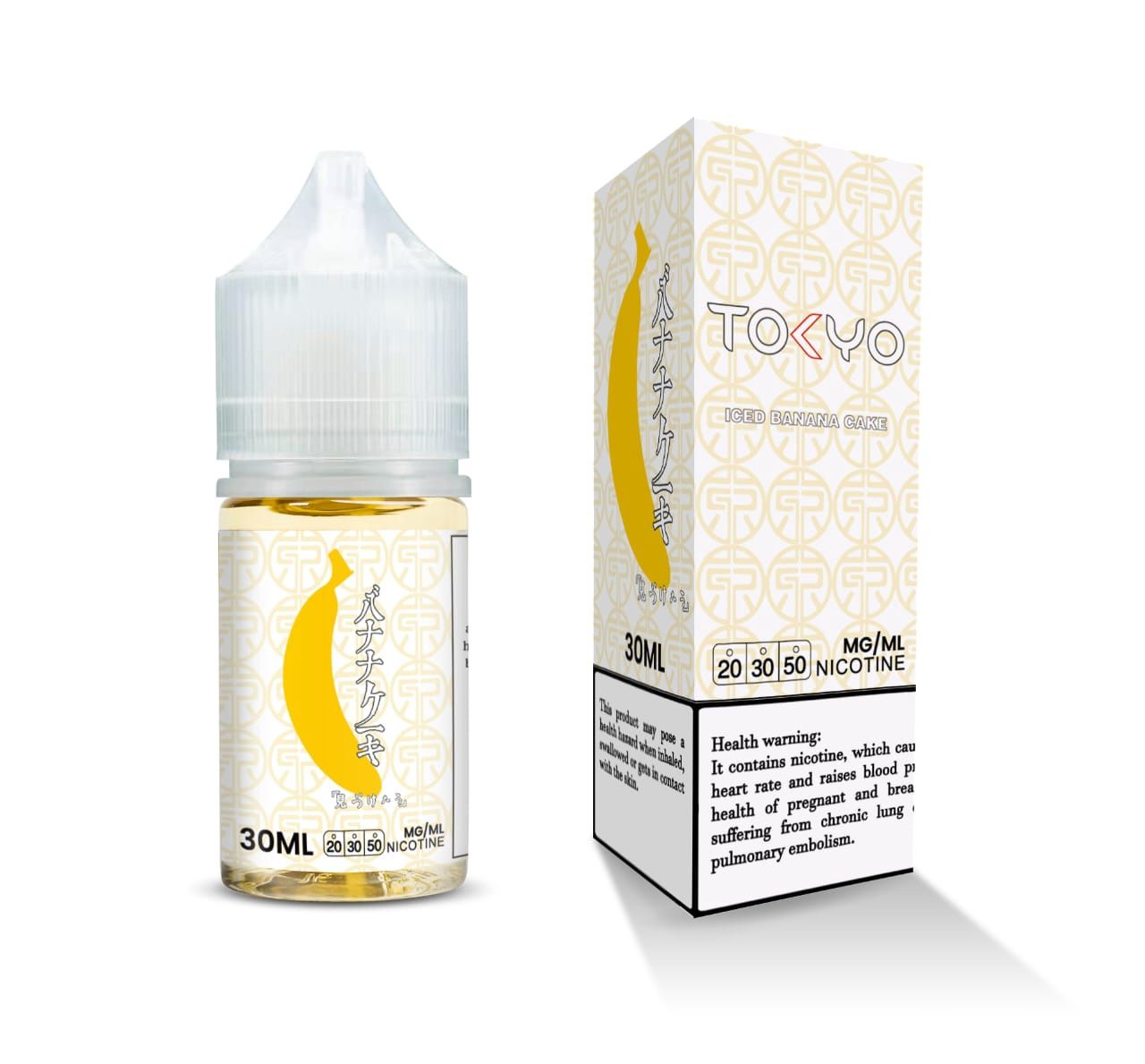 Tokyo Salt Series / Iced Banana Cake 35mg