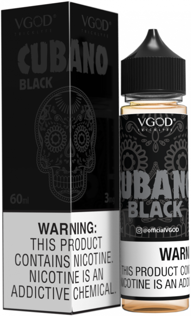 VGOD Cubano Black - 3mg