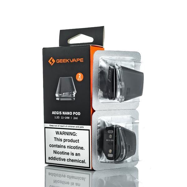 Geek Vape Aegis Nano pod, Resistance: 1.2ohm/2ml