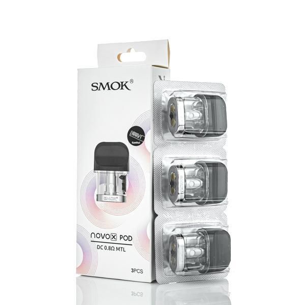 SMOK Novo X Pods, Resistance: DC 0.8 Ohm