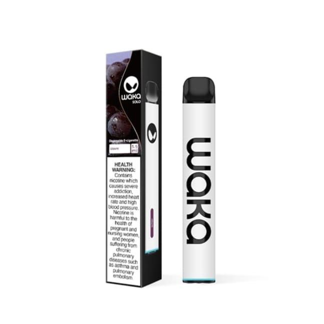 WAKA SOLO 1.8% \ 1800 PUFFS, Flavour: GRAPE