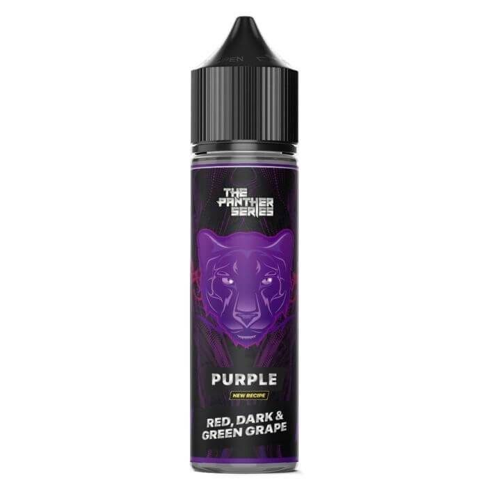 The Panther Series  3mg/60ml, Flavour: PURPLE / Red Dark &amp; Green Grape