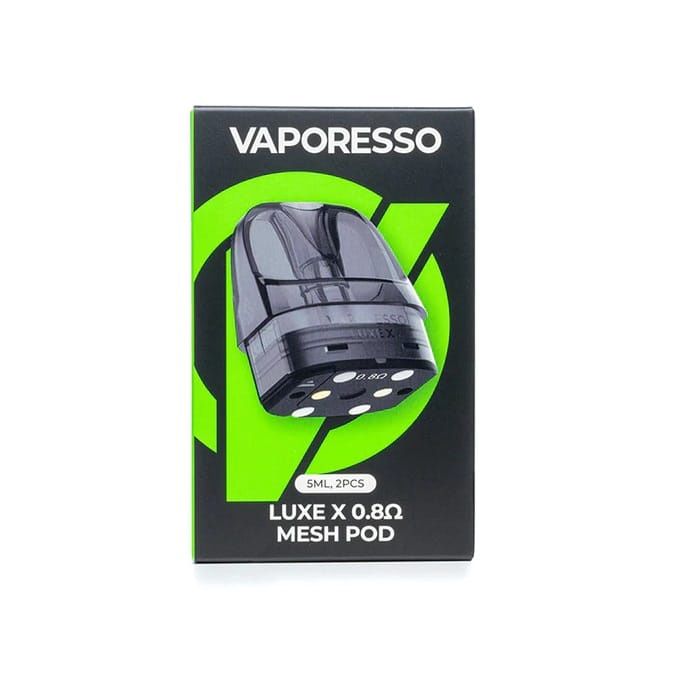 Vaporesso Luxe X Pod, Resistance: 0.8Ohm Mesh
