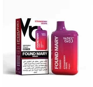 Found Mary  5800 puffs, Flavour: Strawberry Grape