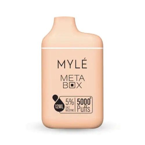MYLE META BOX 50mg / 5000 puffs, Flavour: GEORGIA PEACH