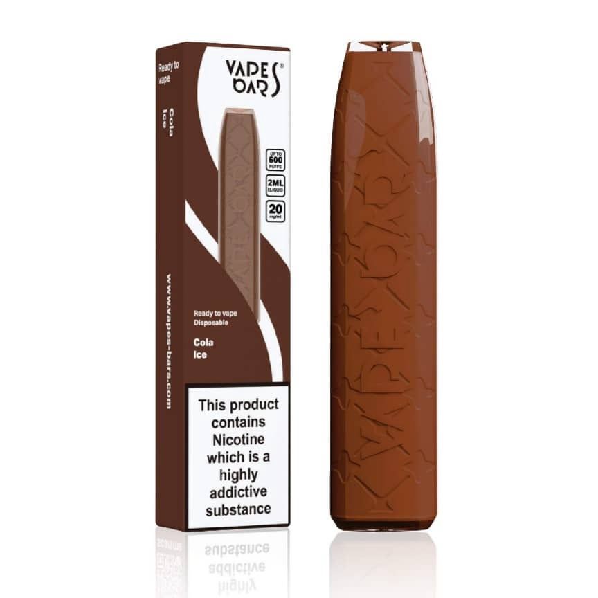 VAPES BARS 600 Puffs / 20mg, Flavour: cola ice