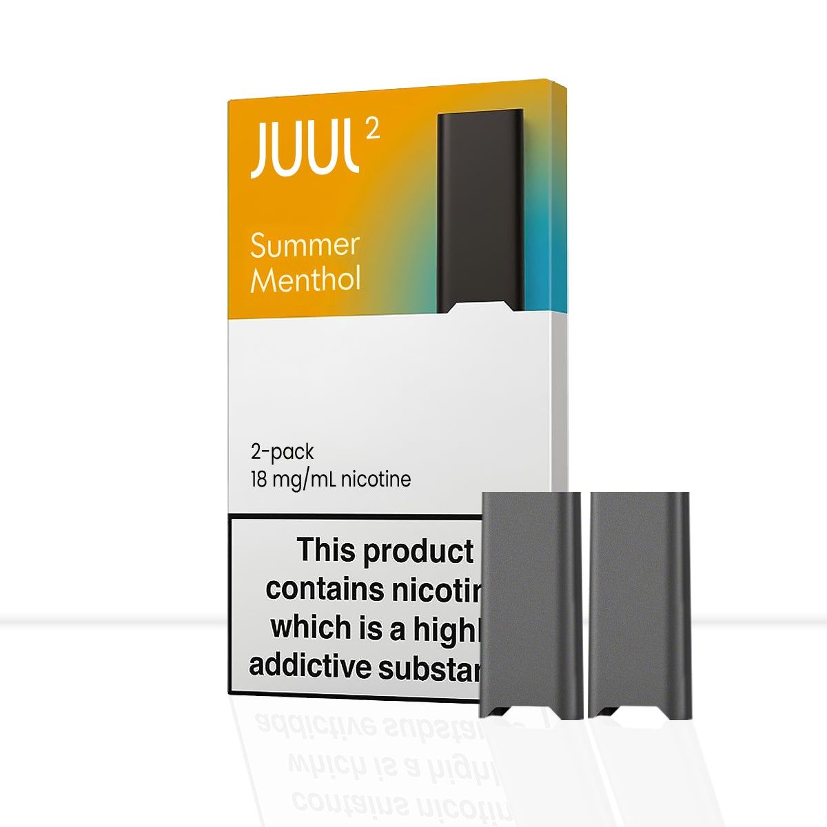 JUUL 2 PODS, Flavour: SUMMER MENTHOL 18mg/ml
