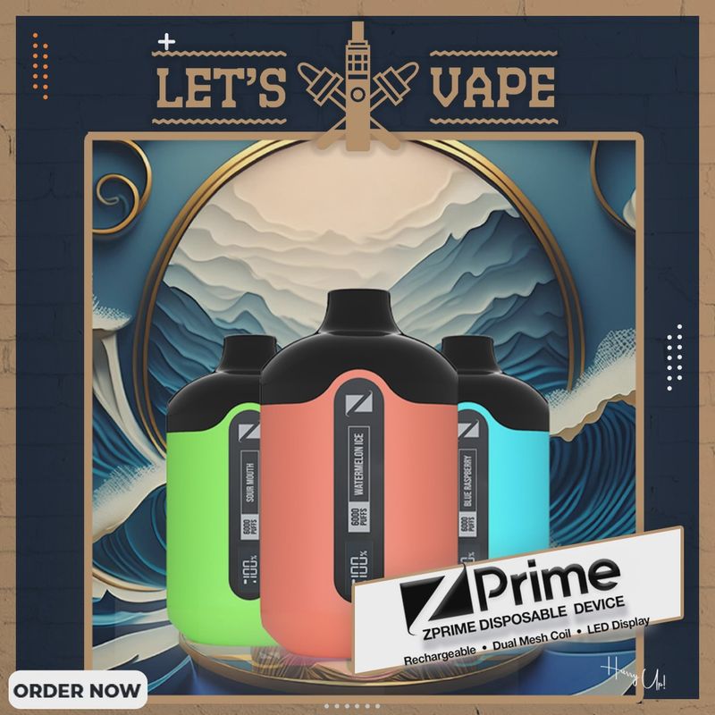 ZPrime 6000puffs 20mg