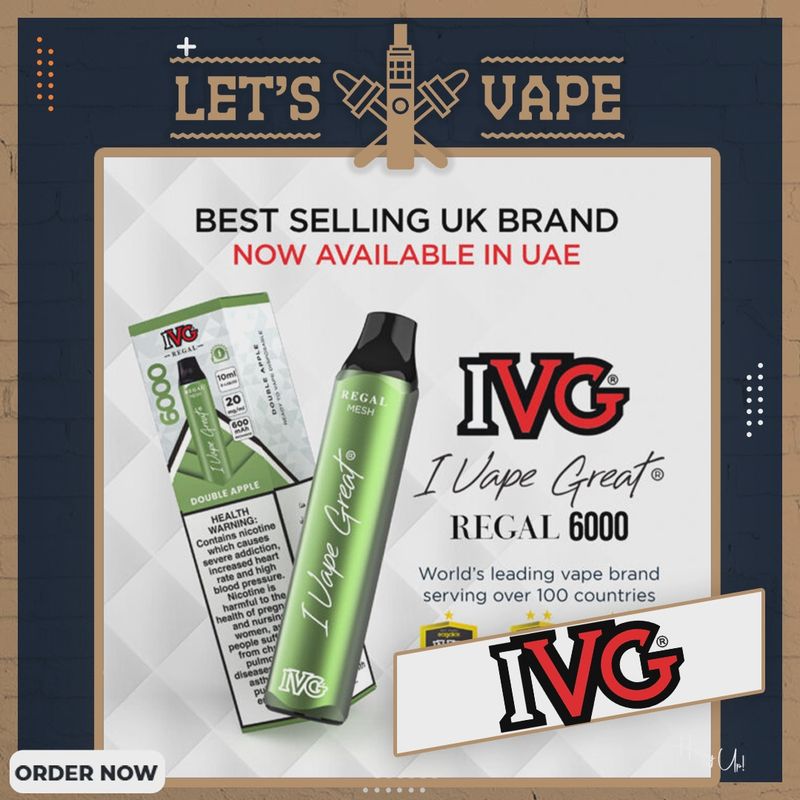 IVG REGAL 20MG 6000PUFF