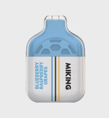 MK MIKING (SMILE) 3000 puffs / 20%, Flavour: Blueberry raspberry grape