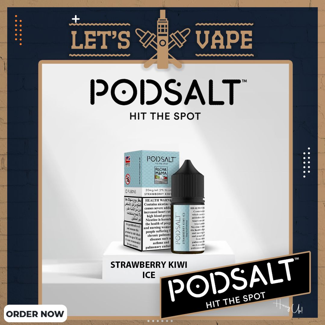 Pod Salt Strawberry kiwi ice 20mg