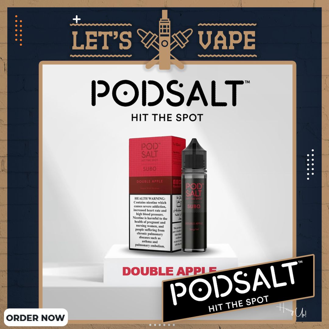 Pod Salt  Subo Double Apple 3mg/50ml