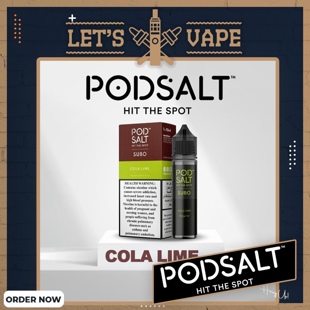 Pod Salt  Subo Cola Lime 3mg/50ml