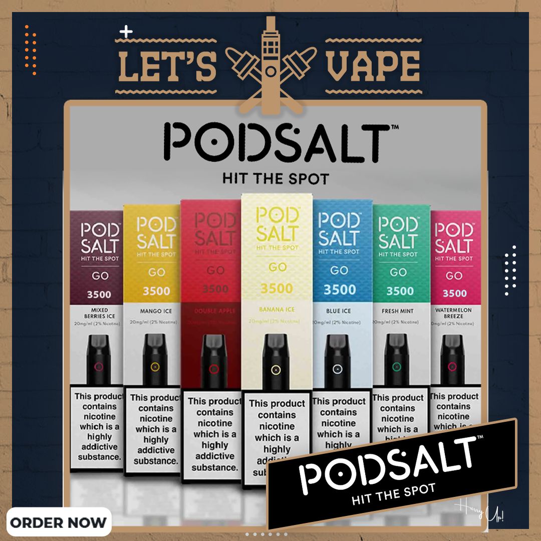 POD SALT GO 3500PUFFS 20MG