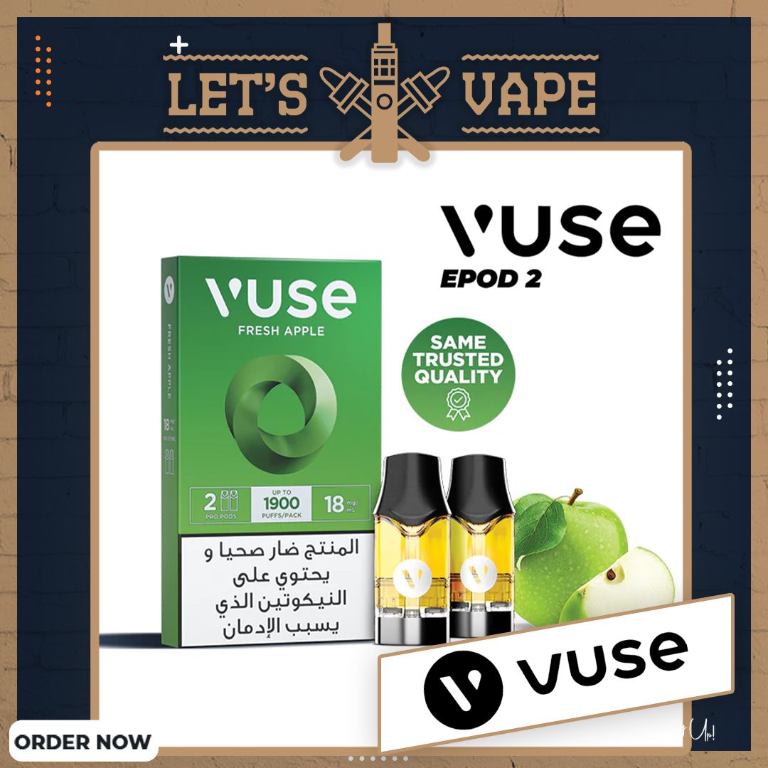 VUSE PRO PODS  18 mg  -  Fresh Apple