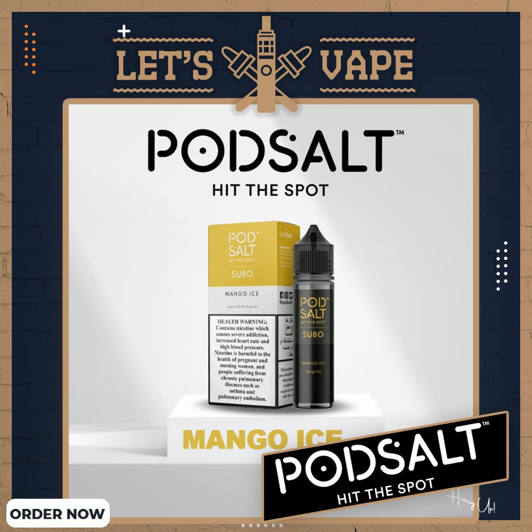 Pod Salt  Subo Mango Ice 3mg/50ml