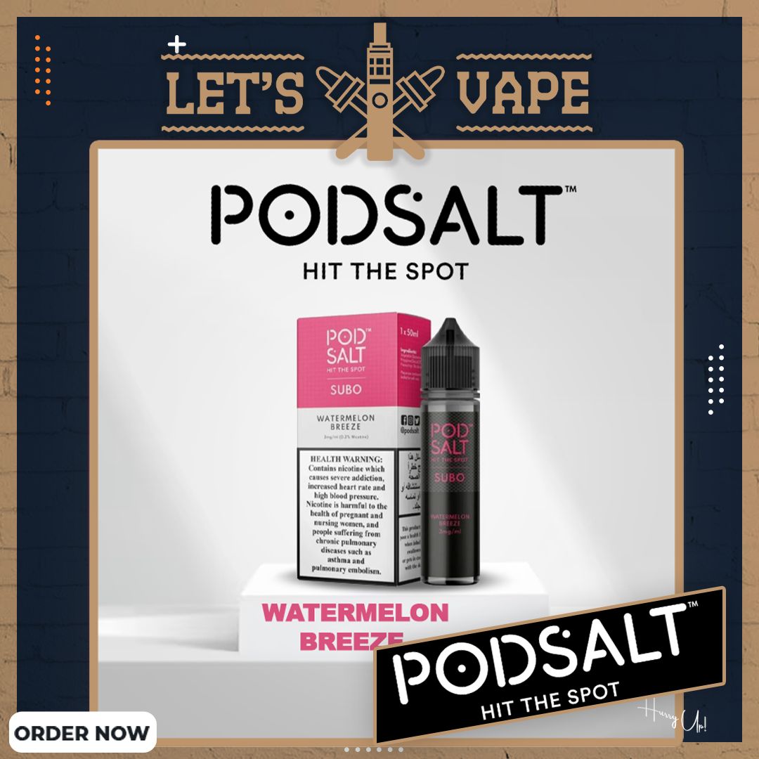 Pod Salt  Subo Watermelon Breez 3mg/50ml