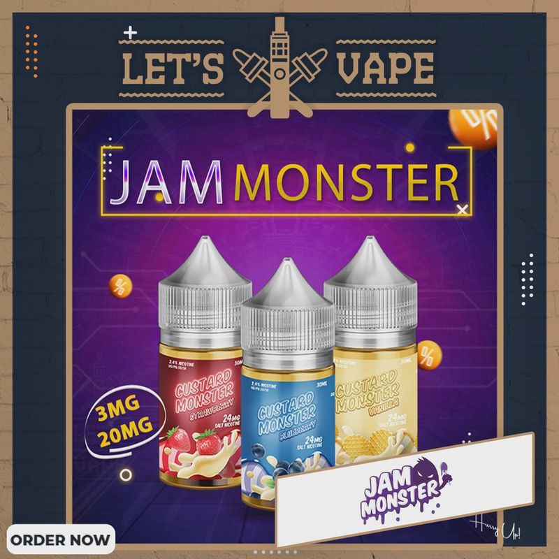Jam Monster 20mg/30ml