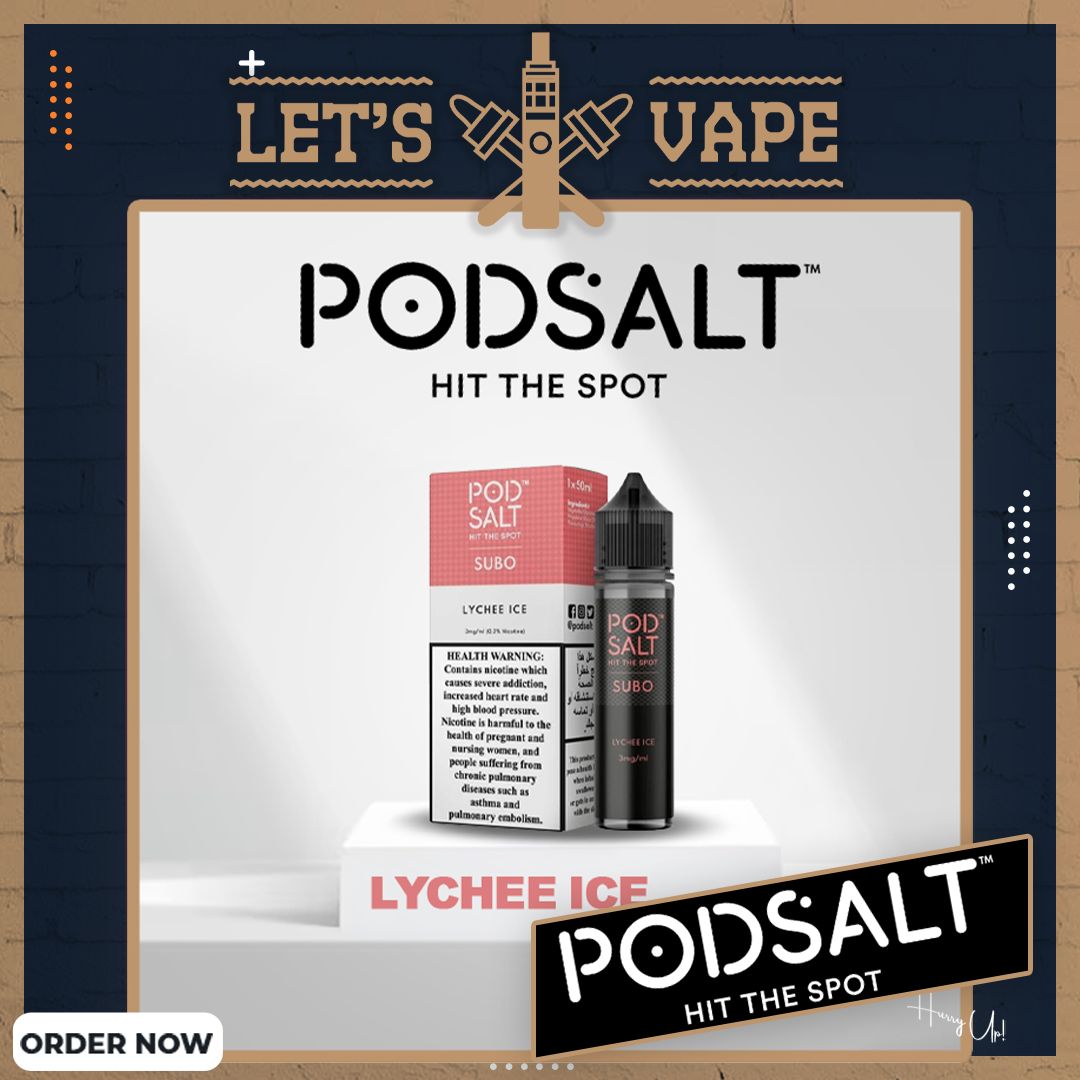 Pod Salt  Subo Lychee Ice 3mg/50ml