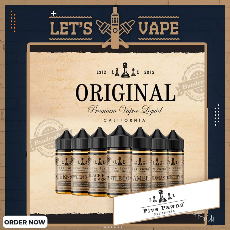 Five Pawns 3mg/50ml