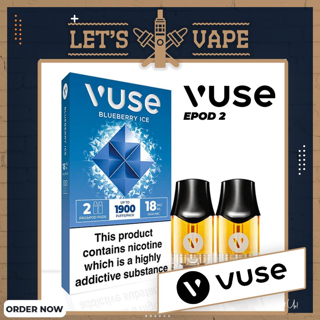 VUSE PRO PODS  18 mg  -  Blueberry Ice
