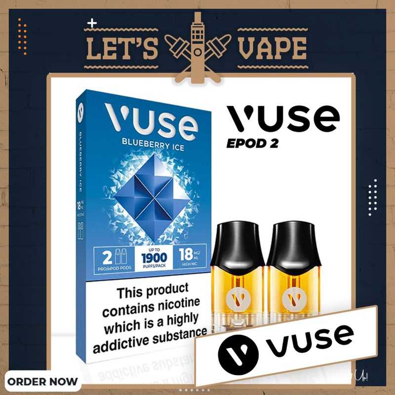VUSE PRO PODS  18 mg  -  Blueberry Ice