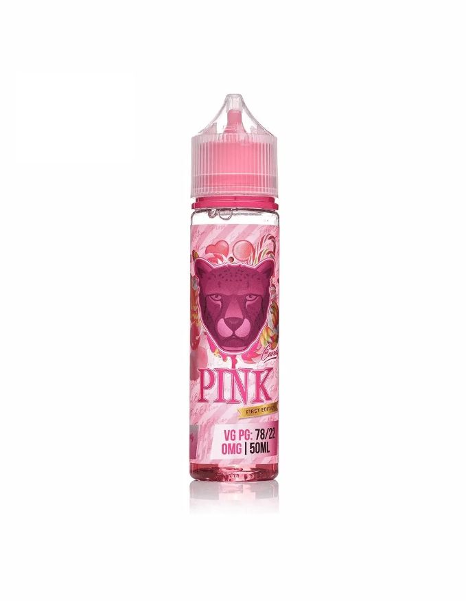 The Panther Series 3mg/50ml, Flavour: Pink Candy - Blackcurrant  cotton candy