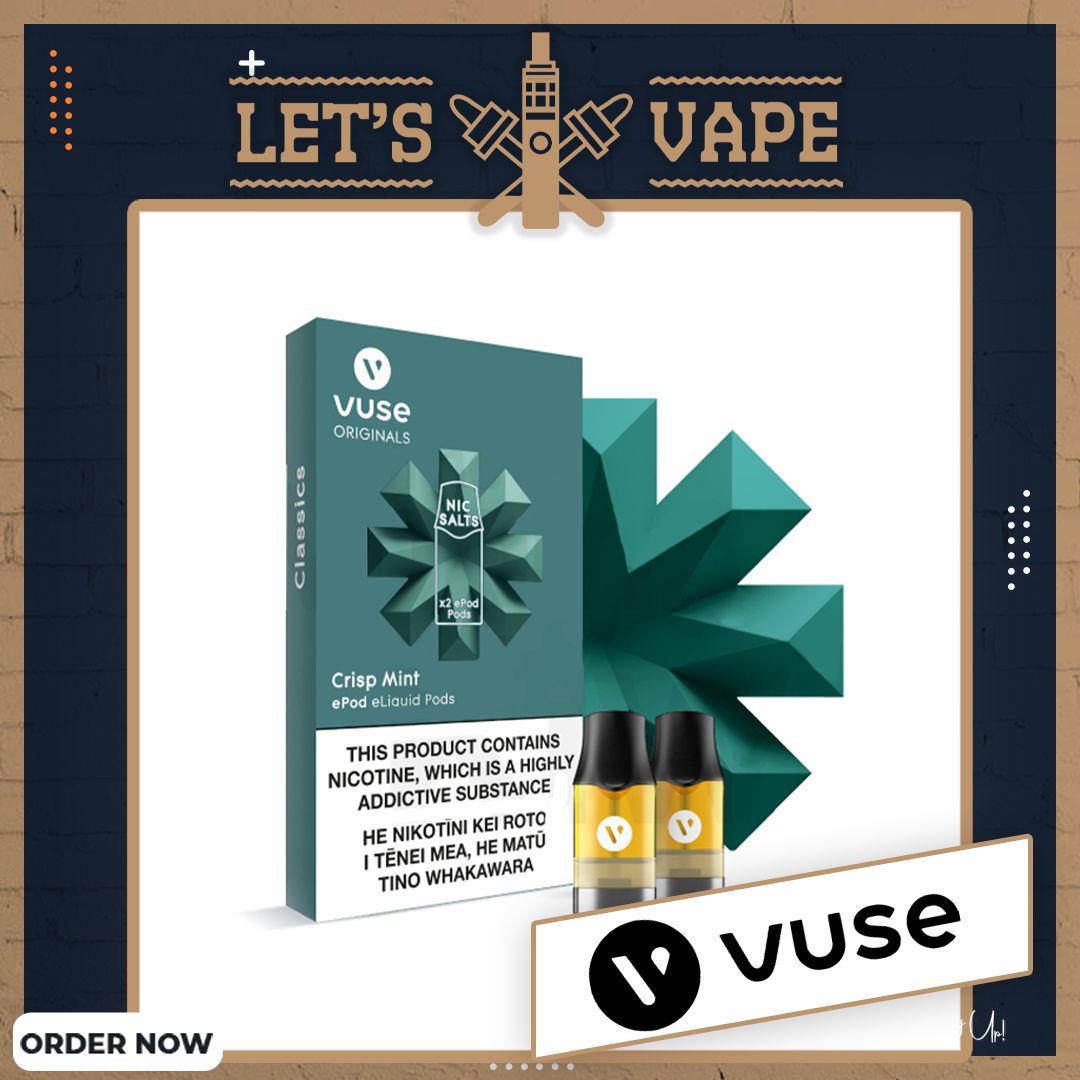 VUSE ORGINALS PODS 18 mg - Crisp Mint