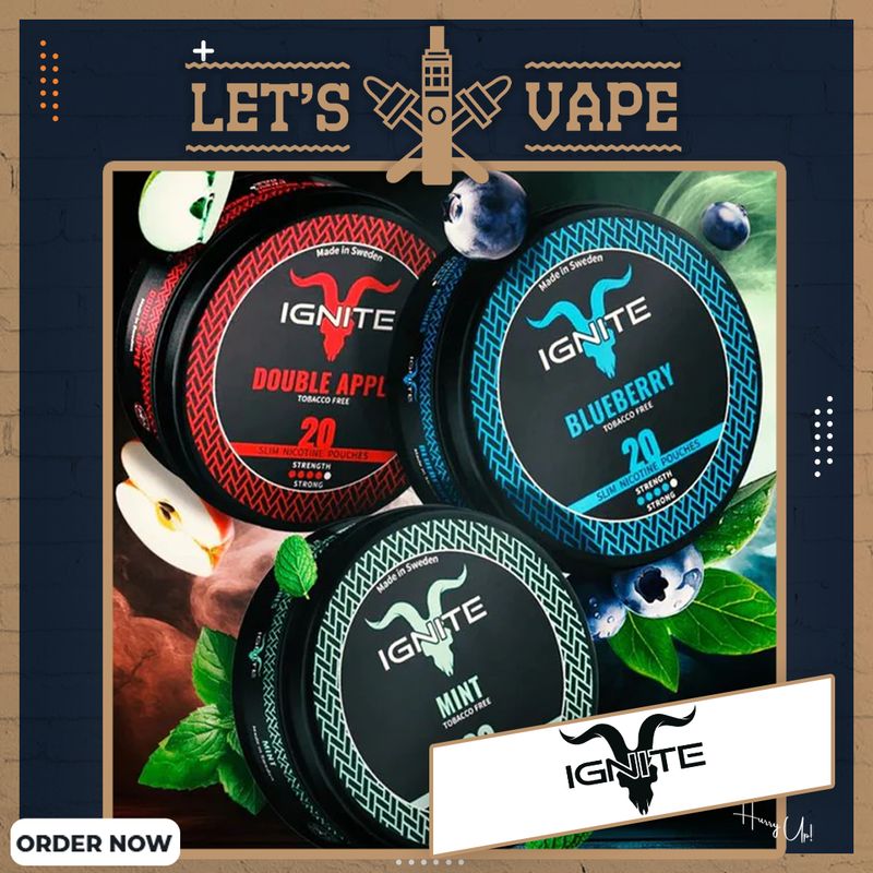 Ignite Nicotine Pouches 12mg/g