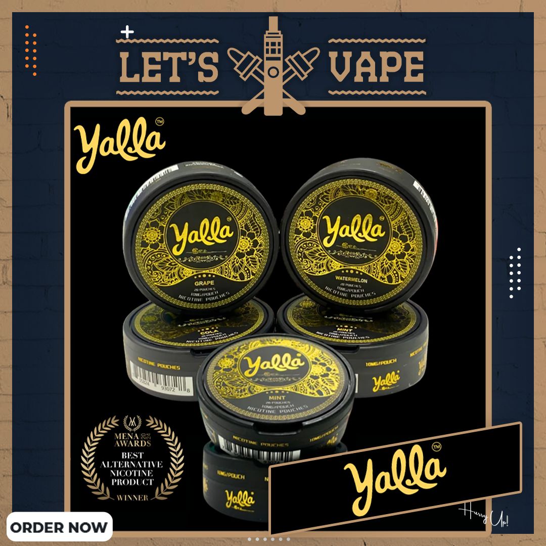 Yalla nicotine pouches 10mg