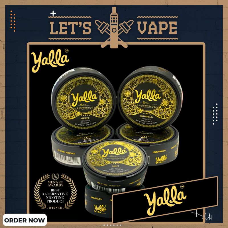 Yalla nicotine pouches 10mg