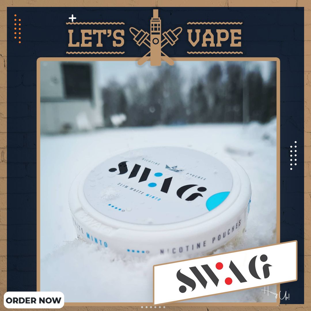 Swag/Slim White Nicotine Pouches-20mg